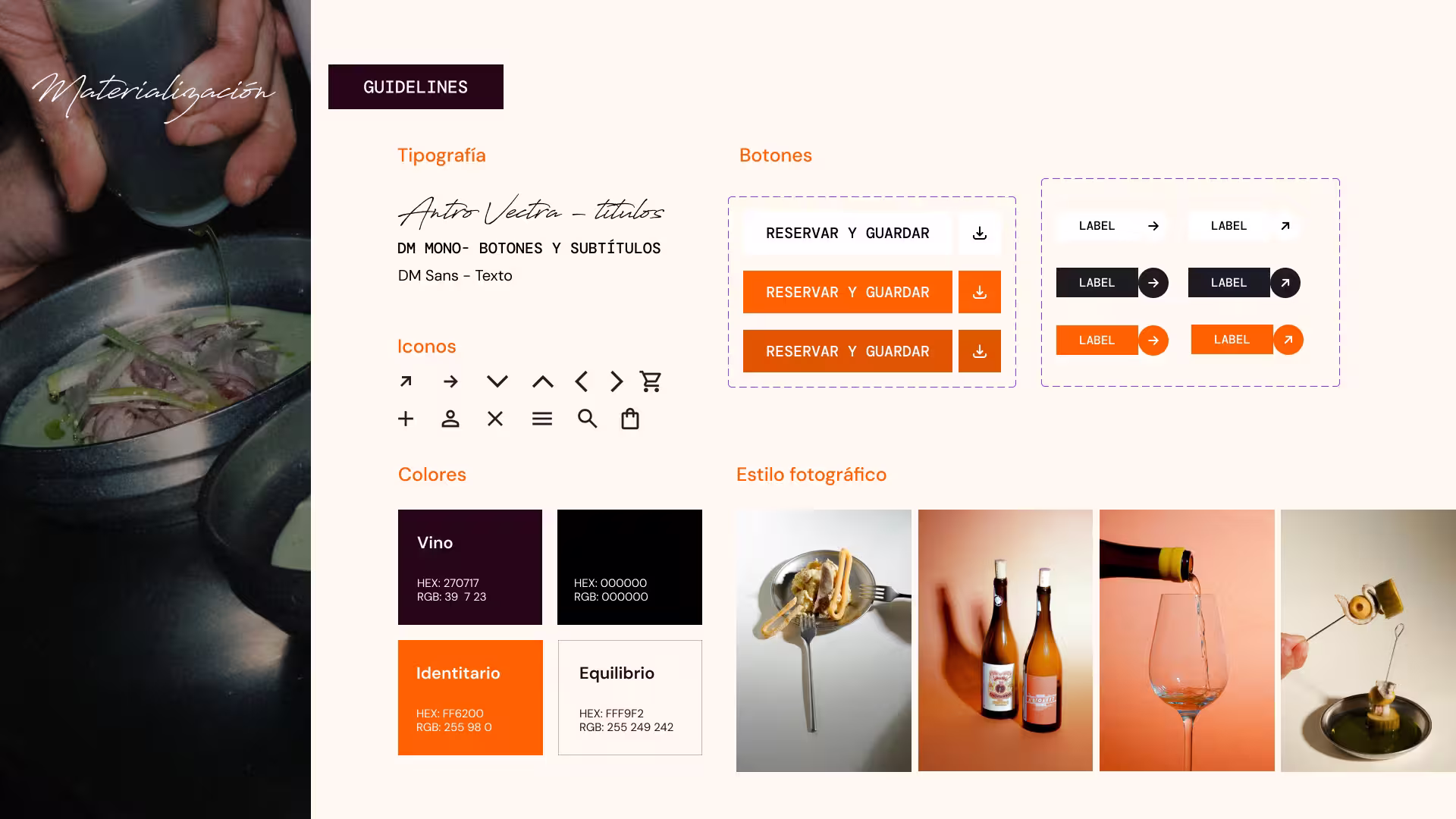 Image of the Rectangle's style sheet and branding