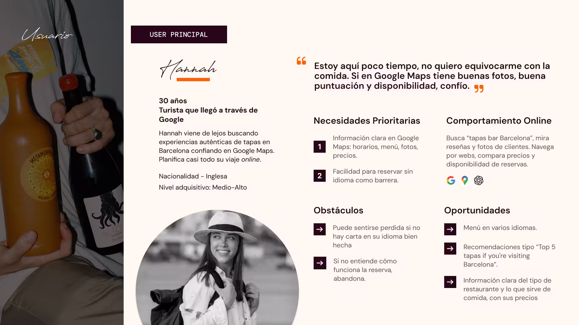 Image of User Persona n°1